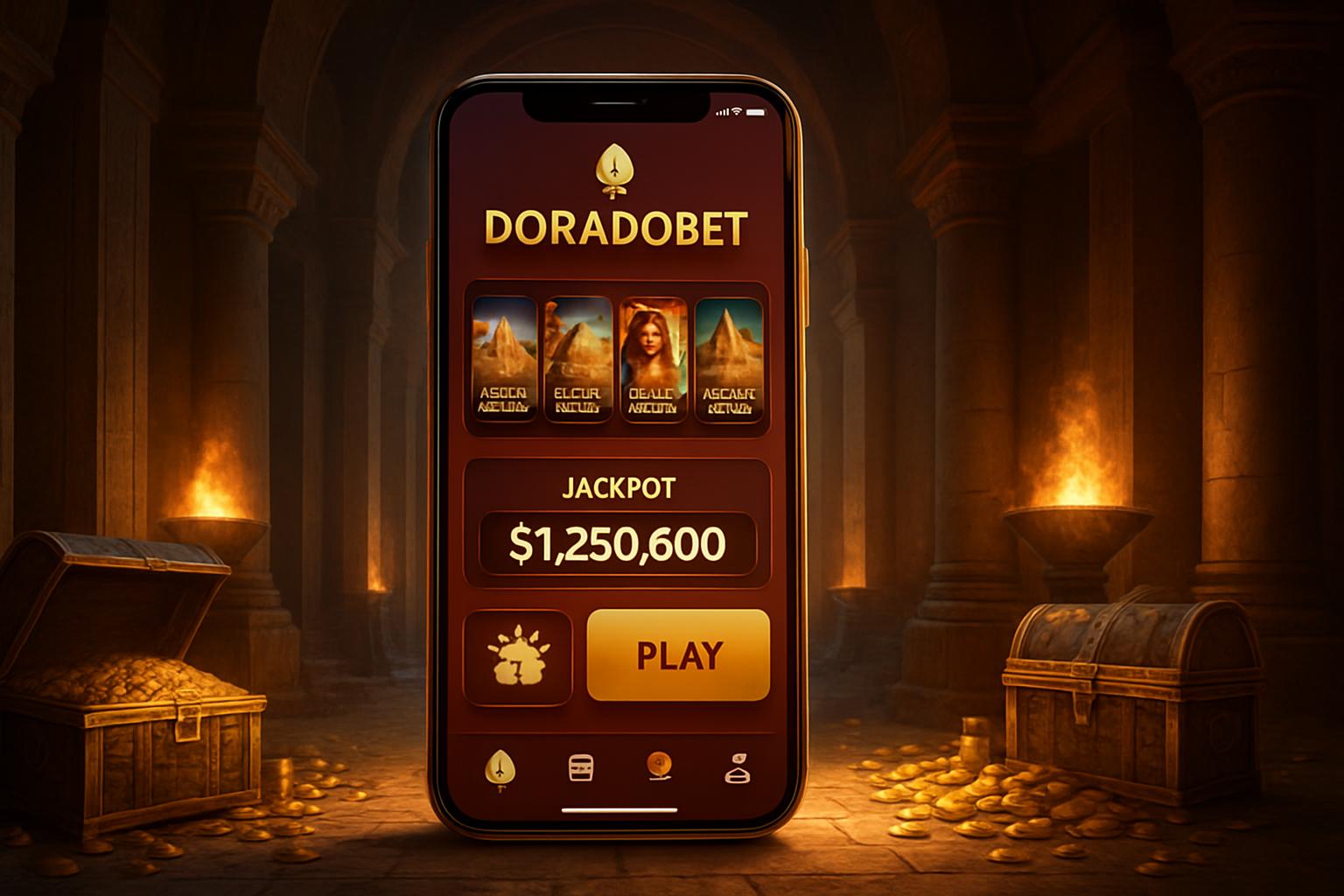 Salón de juegos y slots en Doradobet